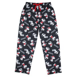 Peanuts Boys' Joe Cool Snoopy Character Tossed Print Sleep Pajama Pants (8)