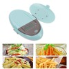 Manual Vegetable Cutter 6-in-1 Food Chopper Fruit Shredder Kitchen Accessory