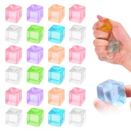 24PCS Ice Fidget Squeeze Toys,Party Favors Gifts for Kids Adults，Anxiety & Stress Relief, ADHD and AutismGift for Kids