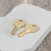 ECSiNG 2pcs Cedar Chest Key Replacement Compatible with Lane Cedar