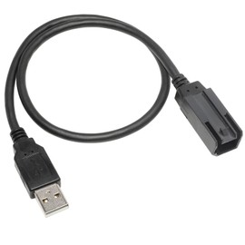 RED WOLF Car Stereo Factory USB Port Cable Wiring Harness Retention Fit Nissan 2013-2022 Rogue Frontier Titan Sentra Retain OE USB Wire Connector Adapter Mount Aftermarket Radio CD Player HU