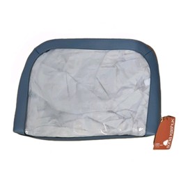 Sonia Kashuk Large Dome  Case, Makeup Bag, Blue/clear, 2 Pieces