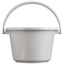 Risu Bucket Belk Wide Mouth Round Light Gray 4L 4WB