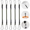 Abaodam 5 Piezas Cordones De Bungee con Ganchos Cuerda Elástica