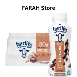 Fairlife Nutrition Plan High Protein Shake, Chocolate, 11.5 fl. oz., 12 pk.