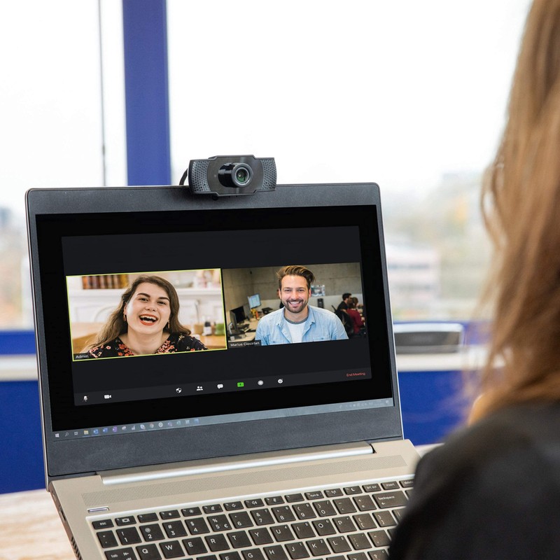 Silvergear Full HD Webcam 1080P Web Camera, USB Camera, Built-in