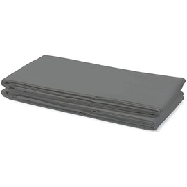 Home Passion Flat Sheet 240 x 300 cm, 57, Cotton Thread, Dark Grey, 240 x 300 x 0.1 cm