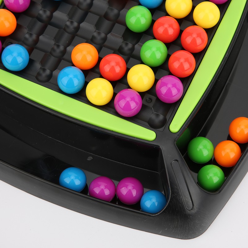 Beads Toy Game Educational Bright Color Parent Child Interactive Board