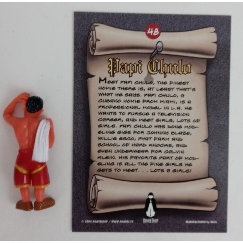 Homies Series 6 Papi Chulo 1.75" Figure With Card