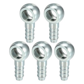 QUARKZMAN Hollow Screw 5 Pieces Motorcycle Hollow Screws ID 12 mm Brake Line Banjo Fitting Fuel Line Adapter
