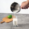 IMEEA Milk Pan, Single Handle, 18-10 Stainless Steel, Induction Compatible,