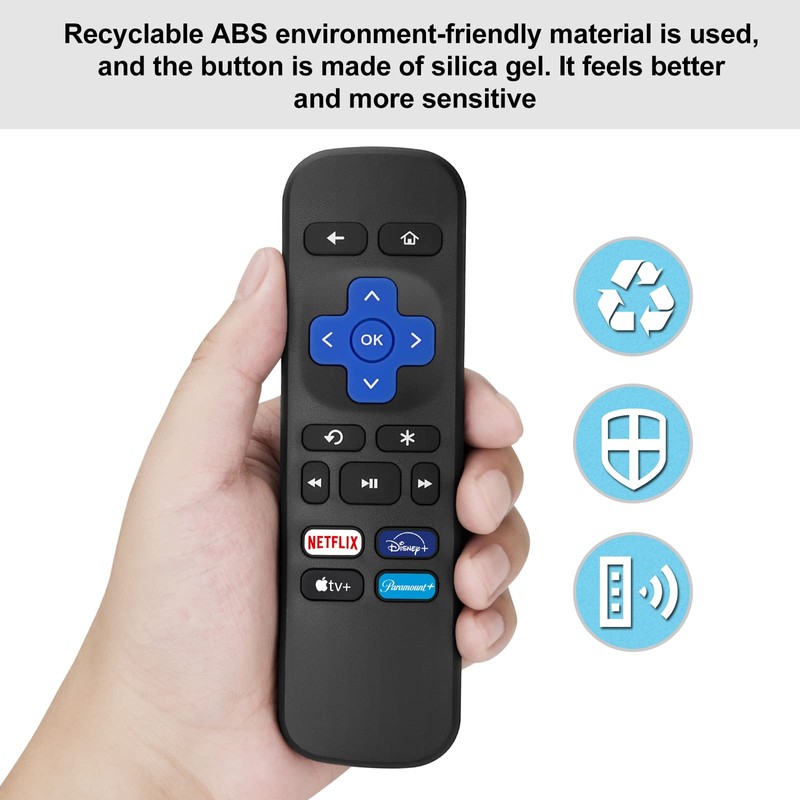 【Pack of 2】 Replacement Remote for Roku Box,for Roku Express,for