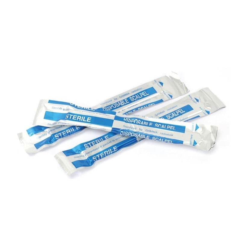 DAYTOOLS Scalpel Set ES-10 Sterile (10 Pieces)