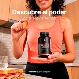 B Life Omega 3 Aceite Puro de Salmón de 200 cápsulas