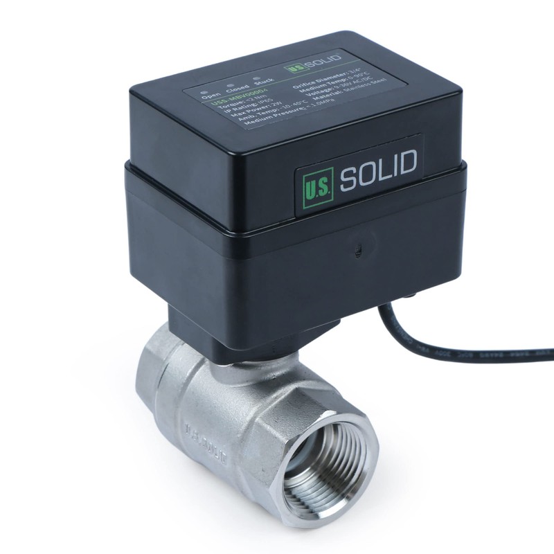 Motorized Ball Valve- 3/4" Stainless Steel Ball Valve with Standard