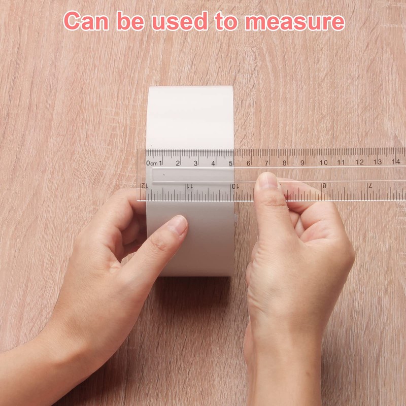 Pletpet 2 Pack 12 inch Clear Plastic Straight Shatterproof Transparent