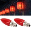 2PCS E12 4LEDS SMD2835 Candelabra Bulb 220V 1.5W Glass Chandelier