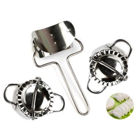 7.5cm Chinese Dumplings Rapid Making Tool Set (1 Dumpling Skin Maker 2 Dumpling molds)