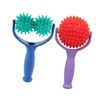 MagiDeal 2X Spiky Massage Rollers Deep Tissue Massage Tool Relaxation