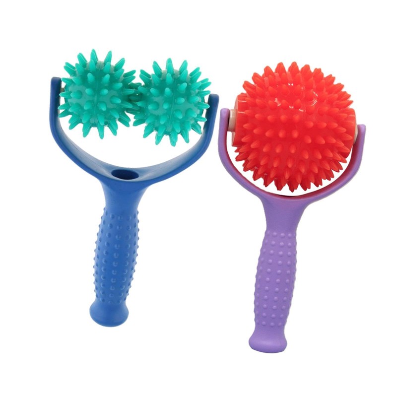 MagiDeal 2X Spiky Massage Rollers Deep Tissue Massage Tool Relaxation