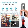 EUHOMY Electric Wine Opener, Wine Bottle Opener with Charging Base,