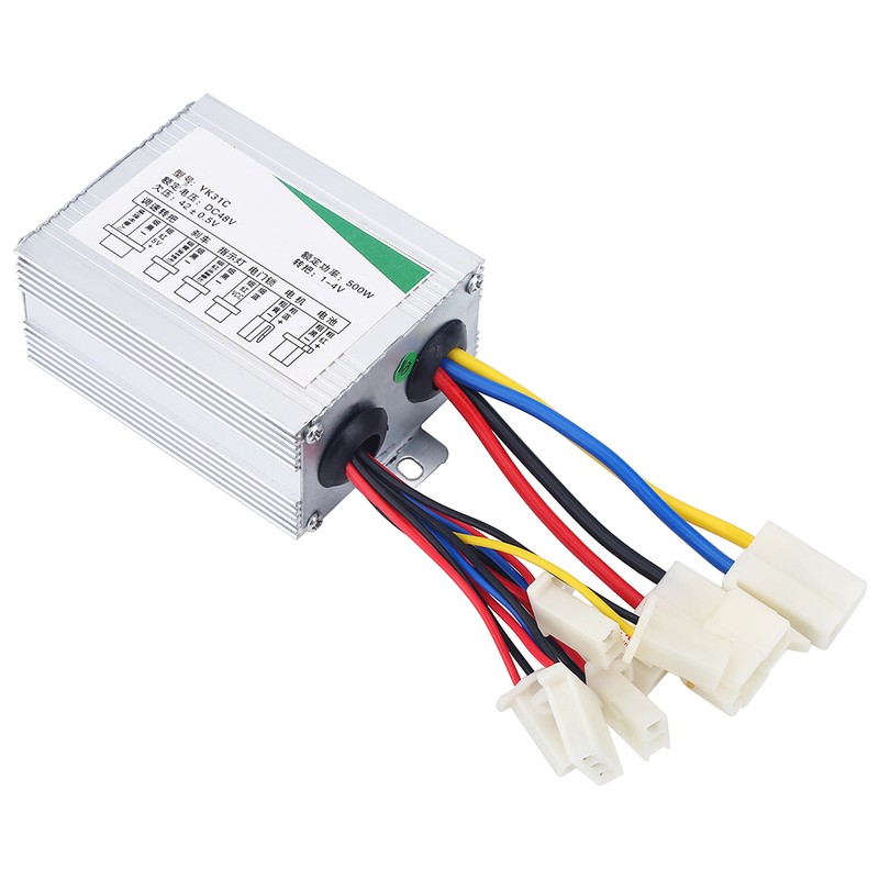 48V 500W Motor Brushed Controller Box for Electric Bicycle Scooter
