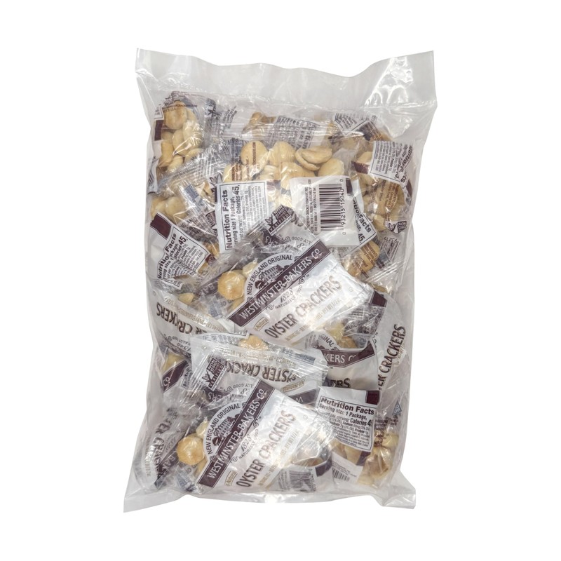Westminster Oyster Crackers, 0.5 Oz. Each (Pack of 25), Crackers