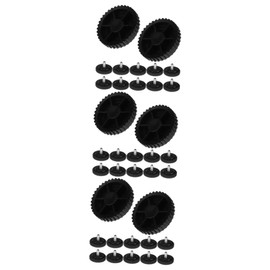 COHEALI 3sets Non Slip Feet Caps for Outdoor Furniture Adjustable Plastic Furniture Pads for Stability and Floor Protection Minimize Vibration and Noise for Chairs and Tables 12pcs*3