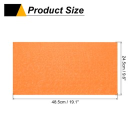 HARFINGTON Summer Cooling Neck Gaiter Sun Protection Face Mask Fishing Neck Gaiter Sunscreen Breathable Bandana for Men Women, Orange