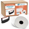 Single Ply White Bond Paper for Dot Matrix Kitchen Printer