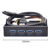 CY USB 3.0 HUB 4 Ports Front Panel to Motherboard