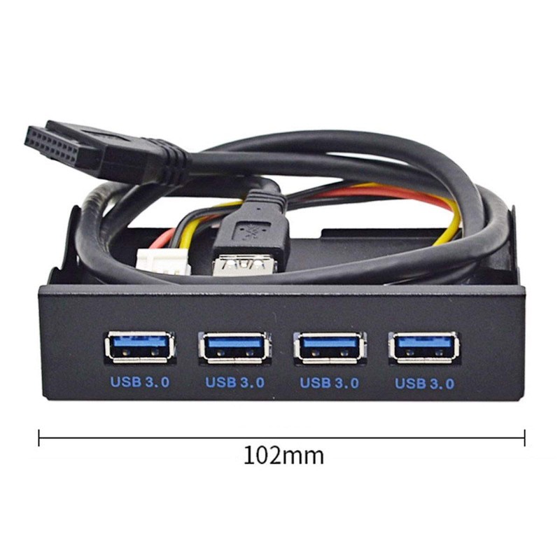 CY USB 3.0 HUB 4 Ports Front Panel to Motherboard