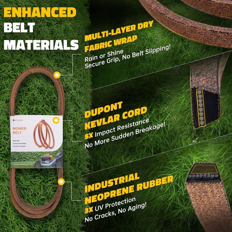 Beltchoice 954-04044a Deck Belt, Kevlar Cord 50" Deck Lawn Mower