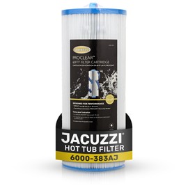 Jacuzzi Proclear 6000-383 Filter, 60 Sq Ft, J-300 Series (2002+) - Pure Filtration for Crystal-Clear Water, Hot Tubs Replacement Part, Easy Installation, Refreshing Spa Experience - 1 Pack