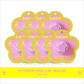 DAISE Hydrating Lip Balm 7 Pack in Watermelon Crush with Vitamin E and Shea Butter, 7 g each