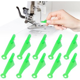 10 Pcs Fish Mouth Automatic Sewing Needle Threader - Easy-to-use Sewing Machine Needle Threader Set - Needle threaders for Sewing Machines - Quick and Convenient - Perfect for DIY
