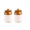 WHOLELIFEOBJECTS ceramic pickle jar and Dispenser Dining Accessories Cornichon Crockery
