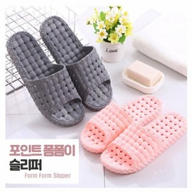 Point pom pom is the highlight of the slipper bathroom and bathroom. Pom Pom is light pink 40-41 2ea