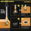 HONSNKS 2 Sets Heat-Set Insert Tips, 3D Printer Soldering Tips