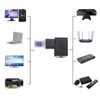 ECSiNG 2PCS RJ45 Ethernet Adapter 90 Degree Male to Female