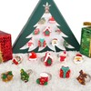 Christmas Stocking Stuffers Jewel Rings for Kids, Set of 10