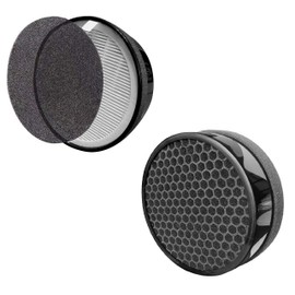 Flintar MD1-0039 Replacement Filter, Compatible with Vornado Air Purifier CYLO50, CYLO51, and QUBE50, Part # MD1-0039, 2-Pack