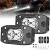 Flush Mount LED Pods 40W Spot CREE LED Bumper Backup