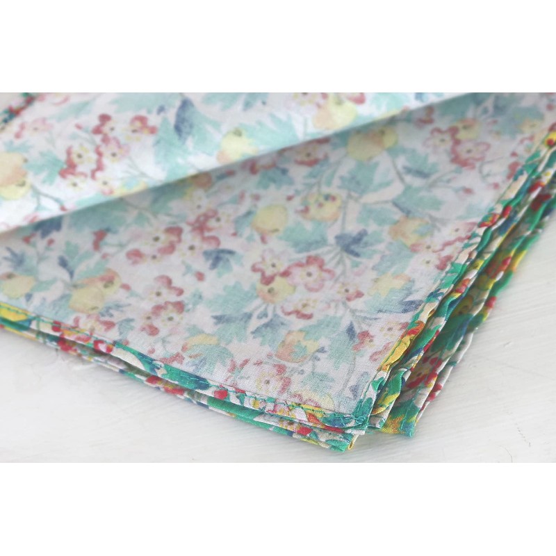 DDintex FLORET LONDON Cross 02 Spring Orchard, Beige, 17.7 x