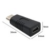 Audio Fan Mini USB Female to Type-C Male Converter Adapter