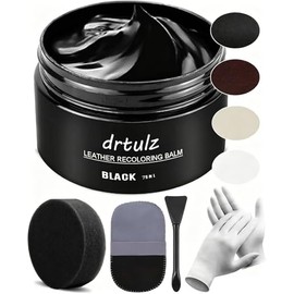 Bálsamo de piel para recolorante, acondicionador de piel, kit de reparación de piel para muebles de vinilo, sofá, bolso, zapatos, asientos de coche, r