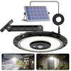 FabStyl Solar Light Indoor Outdoor, 3000LM Solar Shed Light Rotation