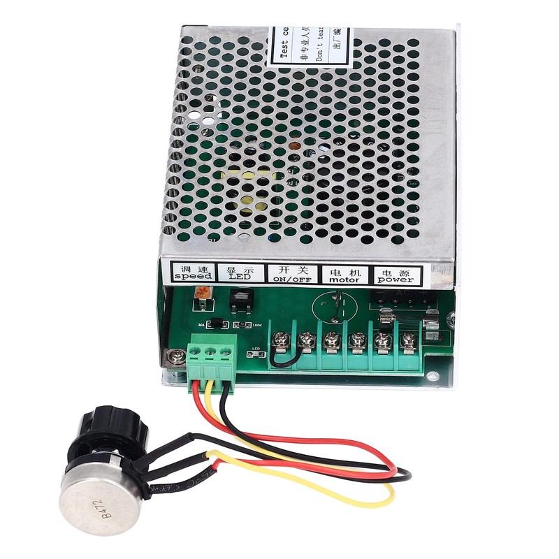 PWM DC Motor Speed Controller AC110‑220V Input DC0‑100V Output Aluminum