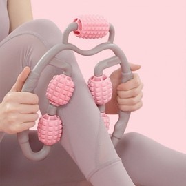 5-ball rolling rotating acupressure ball full body massage Self massage reel 2ea