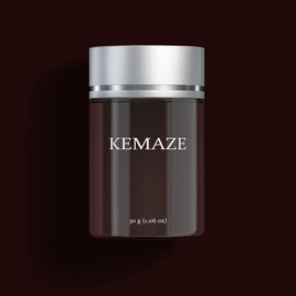 Kemaze Instant Hair Volumizing Fibers (30gms / 1.06oz / 50-Day Supply, Dark Brown)